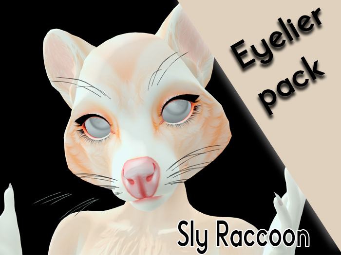 [ Sweet ] Eyeliner for Sly Raccoon Head