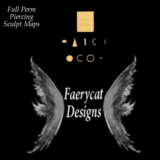 *FCD* Piercing Sculptmaps tagJewelry