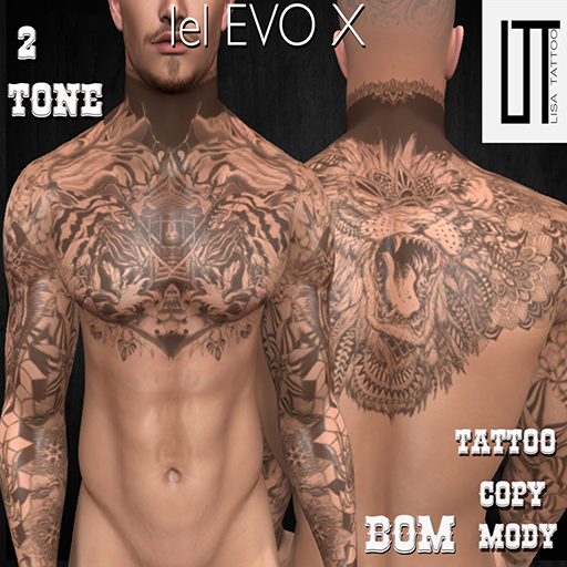 **LisaTattoo pack  wolf 2