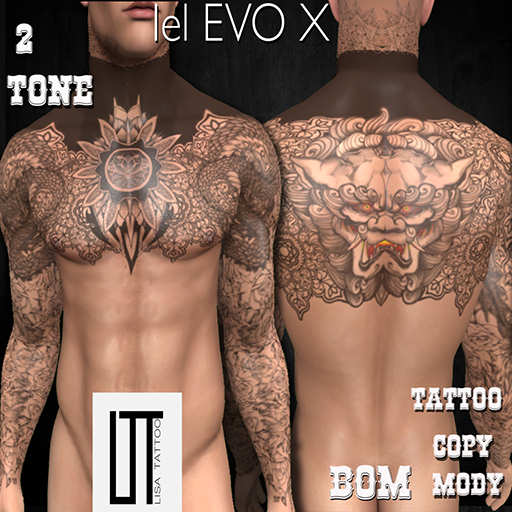 **LisaTattoo pack dragon