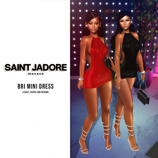 SAINT JADORE. [Bri Mini Dress] - FATPACK