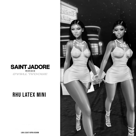 SAINT JADORE. [Rhu Latex Dress] DEMO