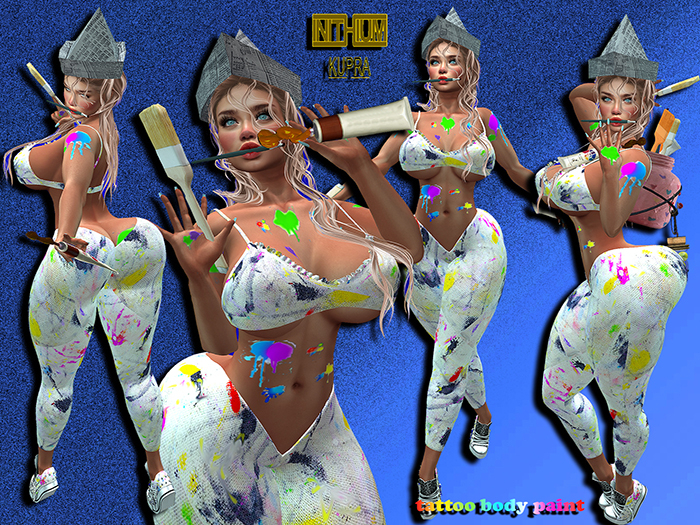 BEAUTIFUL PAINTER-Inithium Kupra-BIMBO-LOW-ORIGINAL 
