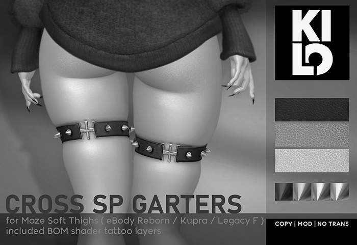 DEMO Cross SP Garters for MAZE Soft Thighs