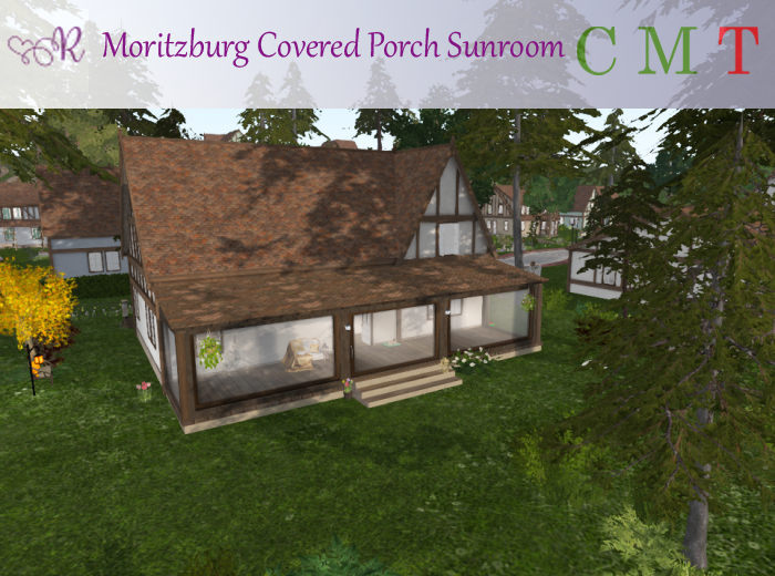 *Revived* LH Moritzburg Back Covered Porch/Sunroom 9li