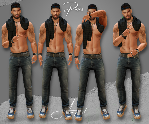 Poses Pack [DAWNY] - AMP