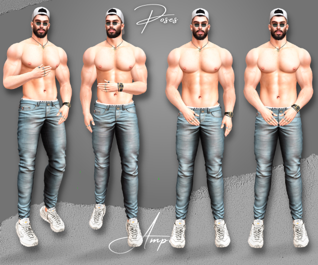 Poses Pack [XLLX] - AMP