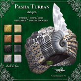 Grasshopper St Pasha Turban Onyx