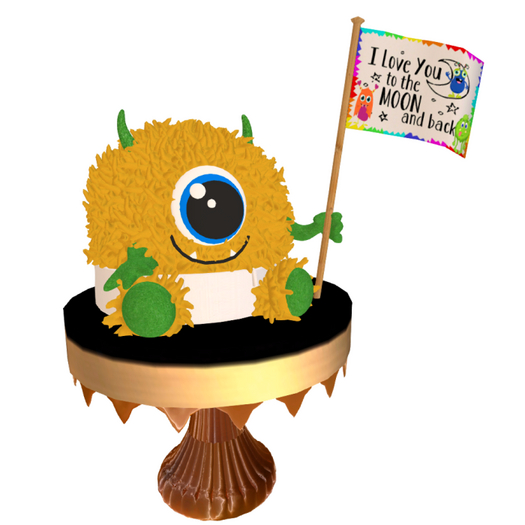 DFS Cake - Beastly Yellow