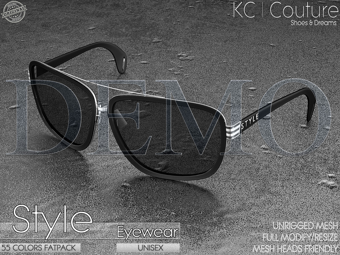 *DEMO* -KC- STYLE / UNISEX EYEWEAR / 55 COLORS FATPACK