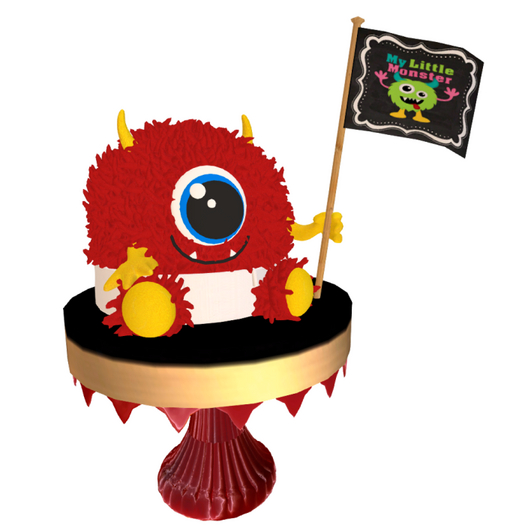 DFS Cake - Beastly Red