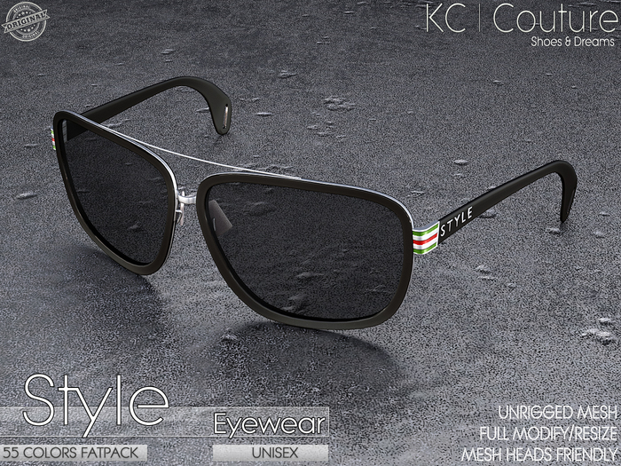 -KC- STYLE / UNISEX EYEWEAR / 55 COLORS FATPACK
