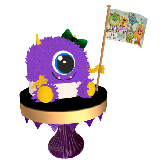 DFS Cake - Beastly Purple