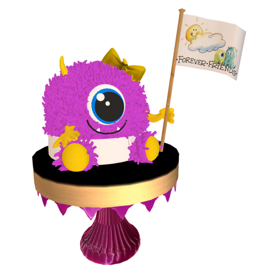 DFS Cake - Beastly Pink