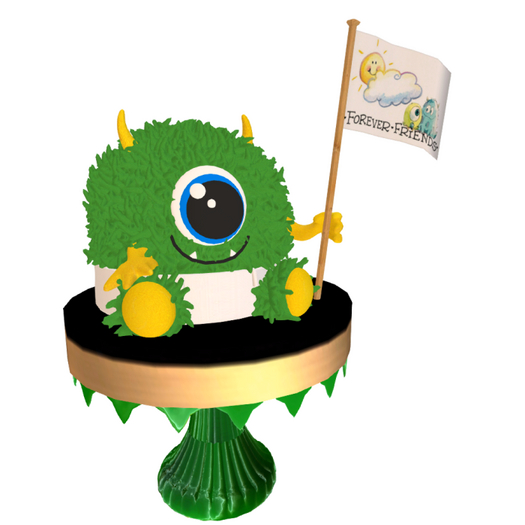 DFS Cake - Beastly Green