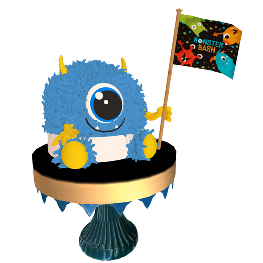 DFS Cake - Beastly Blue