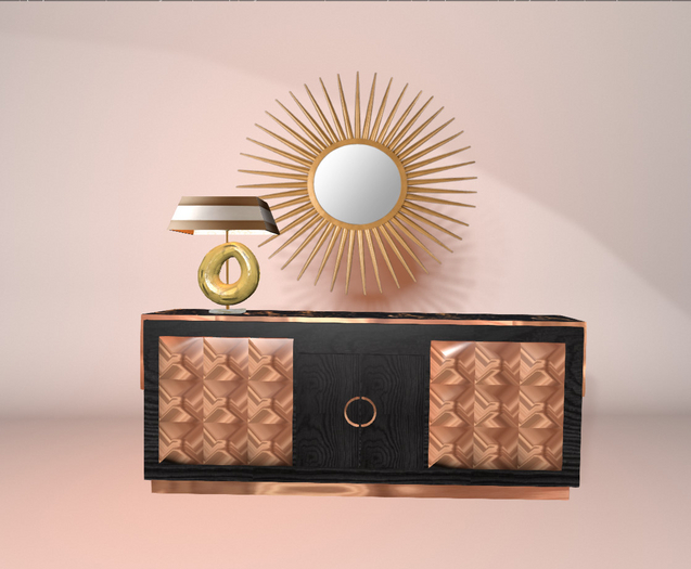 Florence copper sideboard 