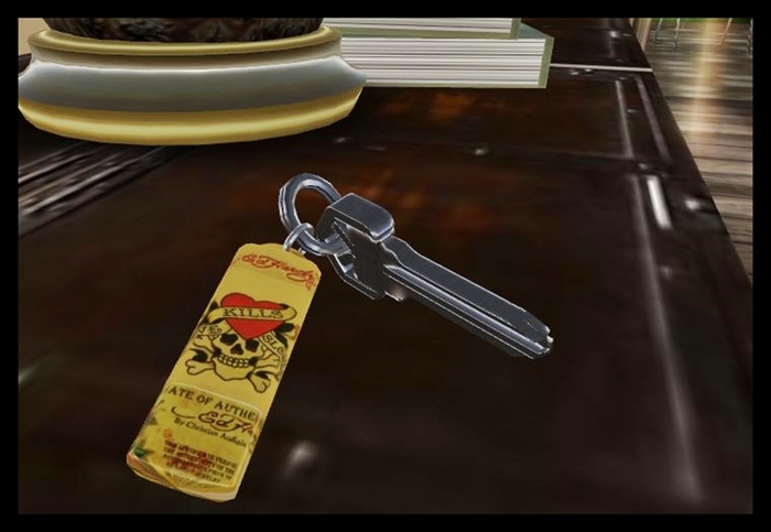 &stuff- Love Kills Keychain (boxed)