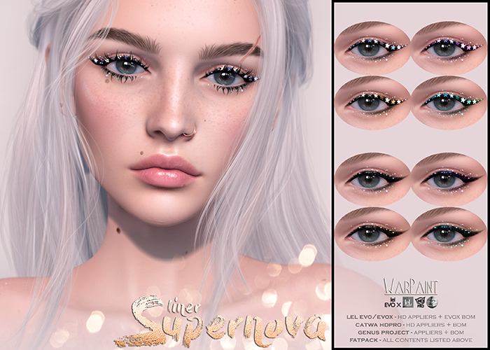 WarPaint* Supernova liner [Genus]
