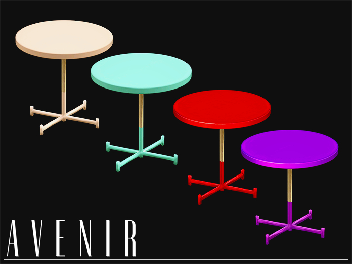 AVENIR: Thyra Mesh Round Table - FATPACK -