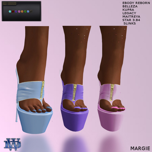 WAD DESIGNS MARGIE HEELS