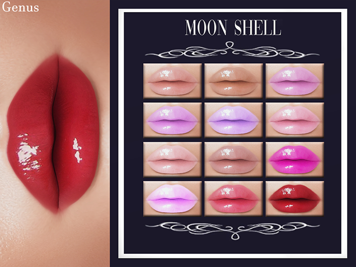 Moon Shell Cherry Lipsticks Applier Genus
