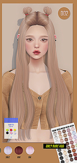VCO HAIR - Rose 002 . RARE