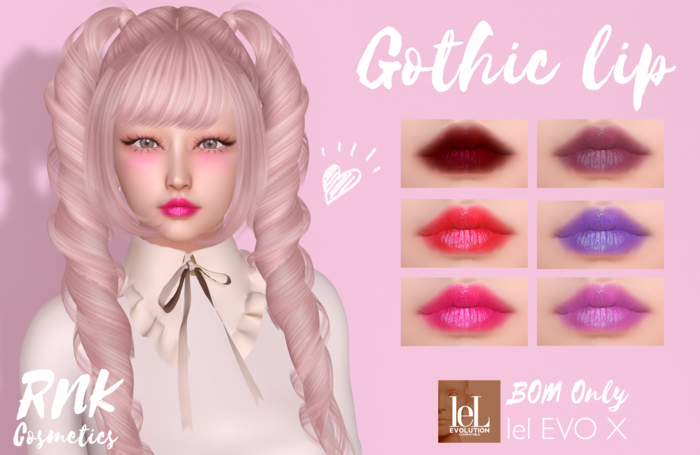 [RNK Cosmetics]Gothic lip / Lel EVO X BOM(Wear)