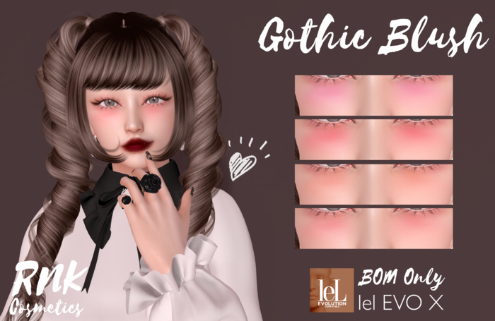 [RNK Cosmetics]Gothic Blush / BOM(Wear)
