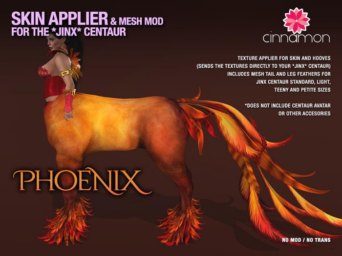 *CINNAMON* Jinx Centaur - Phoenix