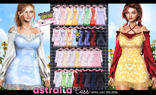 Astralia - Cass Dress (Clouds Ocean)