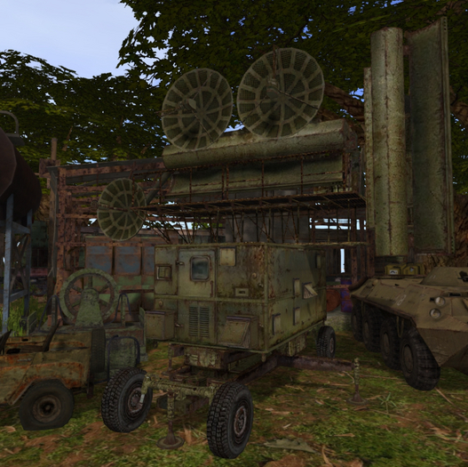 Old military radar v3 Mesh