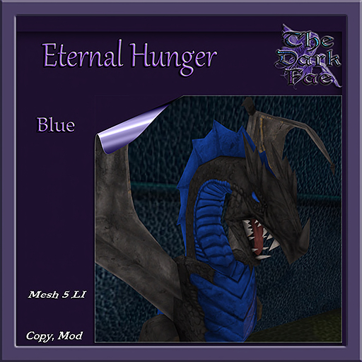 TDF's Eternal Hunger Blue  *WEAR ME*