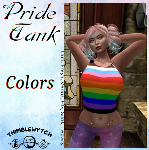 ~SWD~ Pride Tank *Colors {add me}