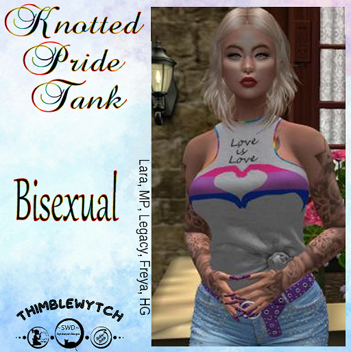 ~SWD~ Knotted Pride Tank *Bi (add me)