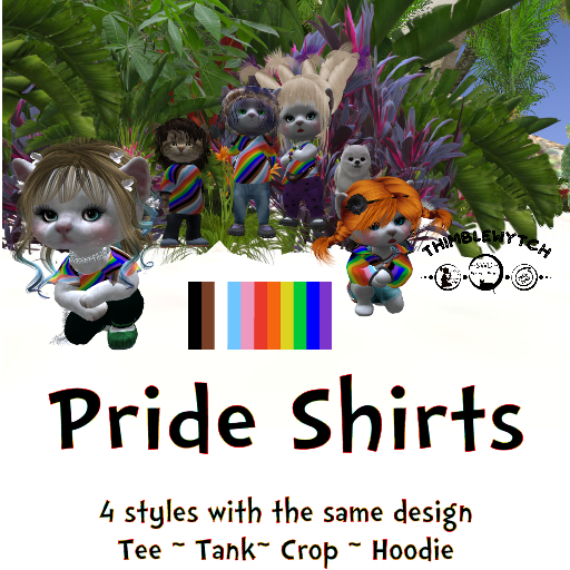 ~DI~ Pride Shirts 4pk *Colors