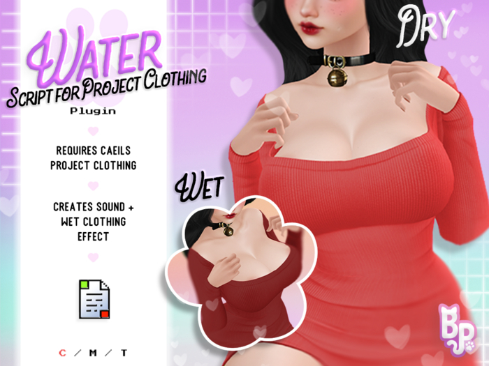 [Bits~Please] Water Script for Project Clothing