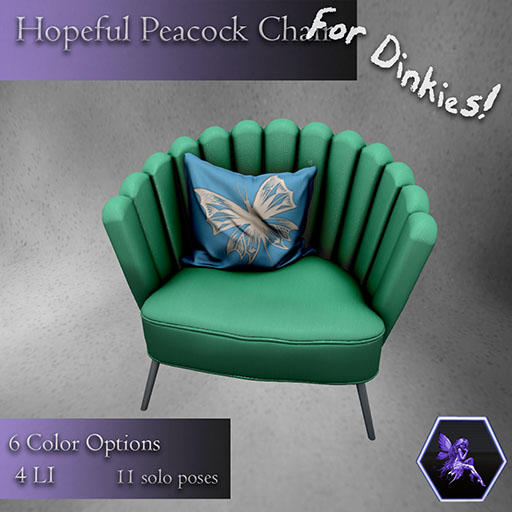 TDF's Hopeful Peacock Chair for Dinkies *ADD ME*