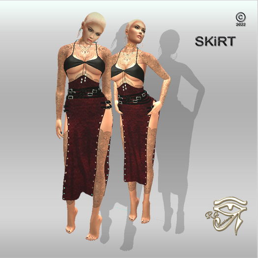 SKIRT 00- RED *Ra CReaTioN*