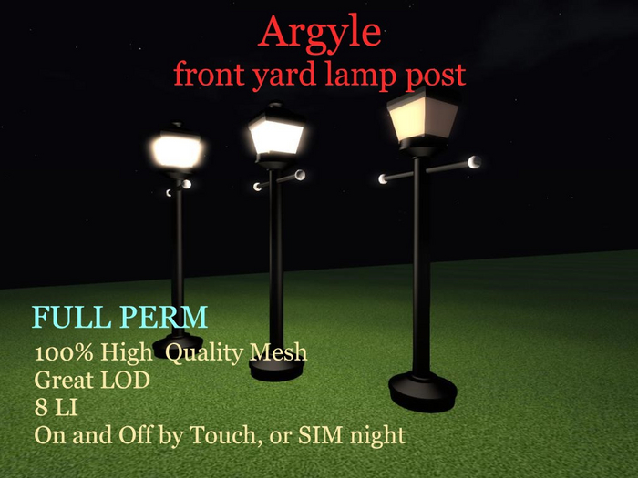 Argyle Lamp Post