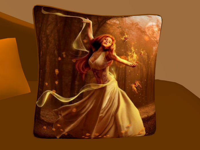 A Gypsy Dance Pillow