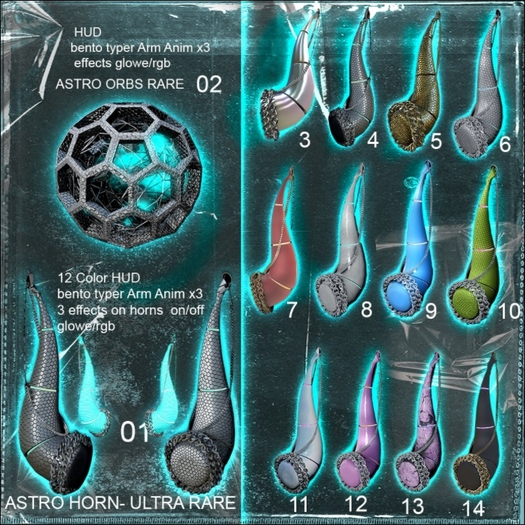 DON'T DUP - Astro Horn - Light Blue #9