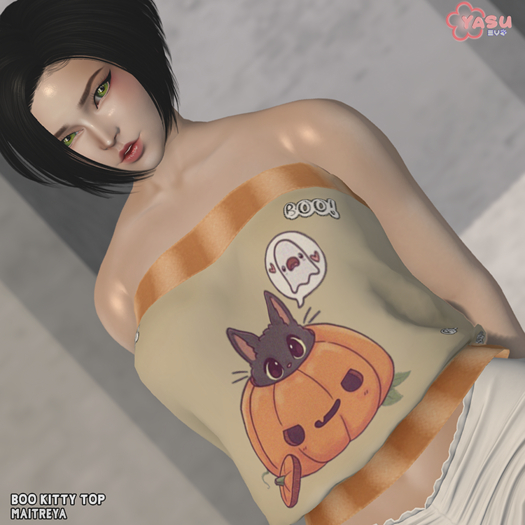 .:YASU:. 16 - Boo Kitty Top