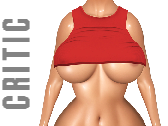 !CRITIC Fabi Top - Red