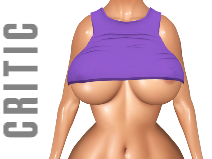 !CRITIC Fabi Top - Purple