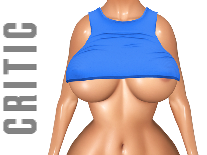 !CRITIC Fabi Top - Blue