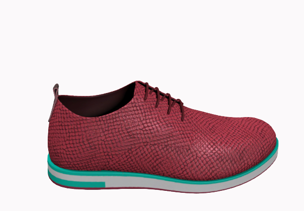 Hollyhood Burrbebe Men's Oxford - Red