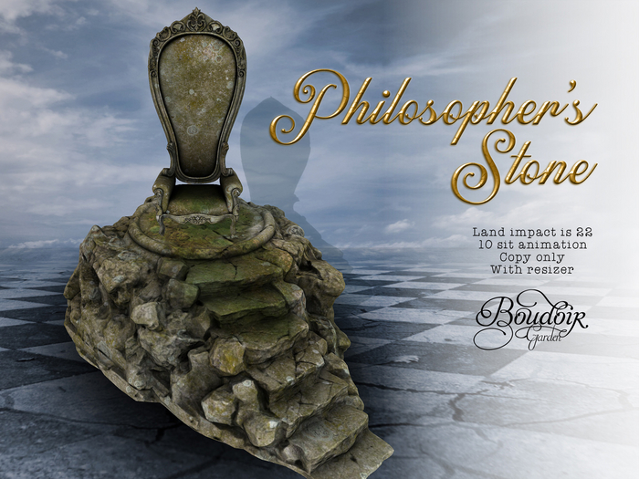 Boudoir Garden-Philosopher's Stone