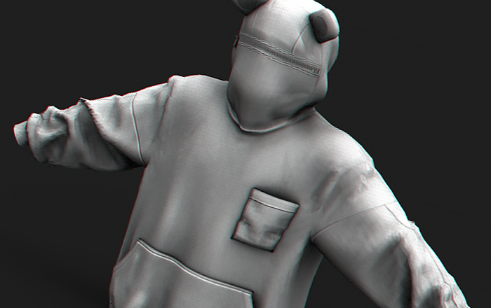 //O. LUKHANYO HOODIE - /WHT