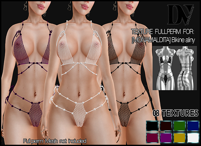 DV- [MONAMALDITA] Bikine aliny  TEXTURES LACE